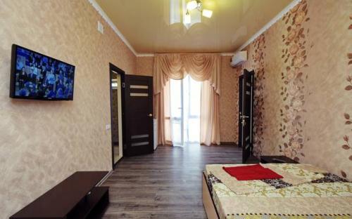 2х комнатный "Стандарт" с кондиционером с балконом, Гостевой дом "Абрикос" Кабардинка